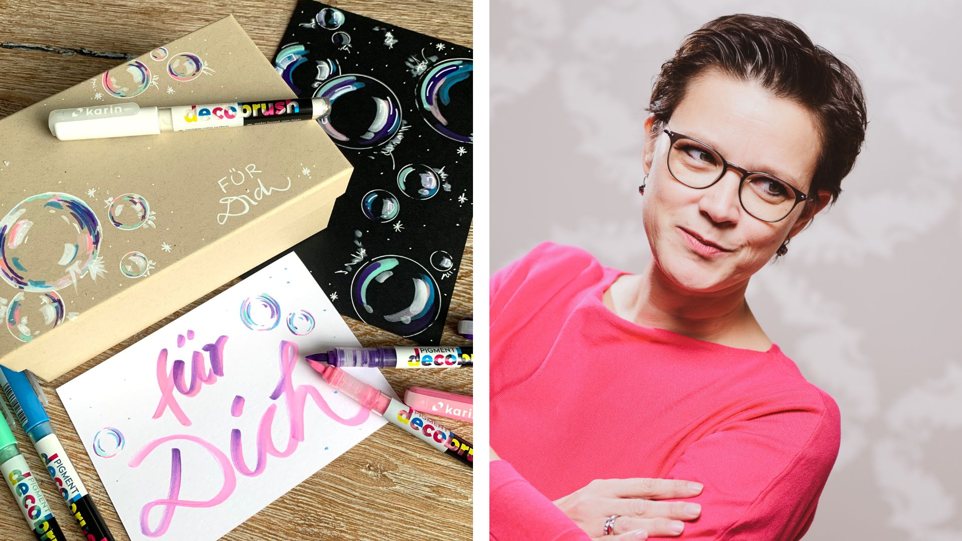 Handletterling BASISWISSEN mit Brush Pens und mehr mit Maja Schnack